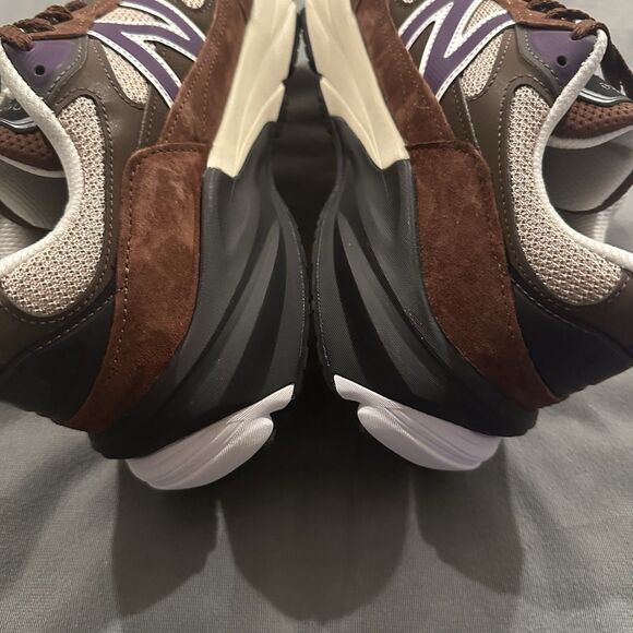 New Balance 990v6 Rich Oak Cosmic Grape Sneakers Made in USA Mens 11.5 U990OP6 main image 12